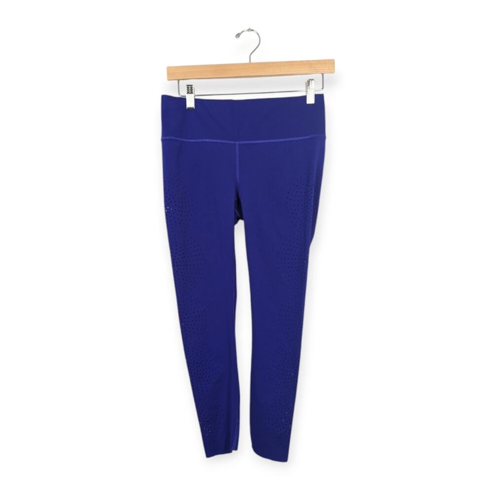 Athleta Blue Paradise Velocity Laser Cut Leggings Size XS